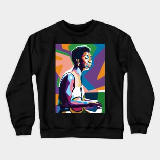 Popart Nina S in WPAP Crewneck Sweatshirt